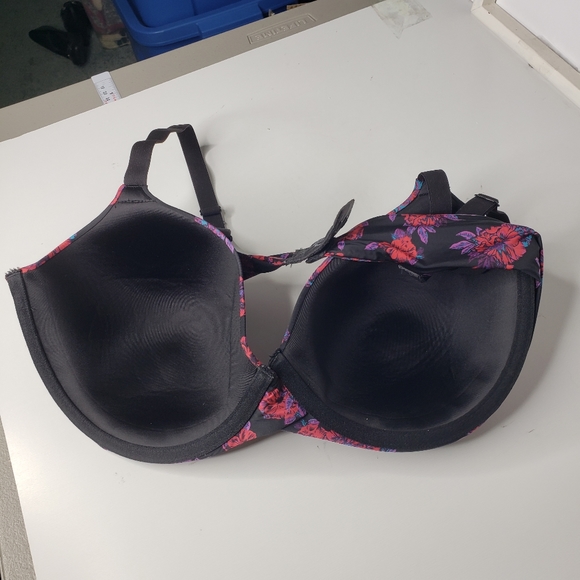 Maidenform Intimates Dark Floral Padded Underwire Bra 40C - Picture 5 of 9